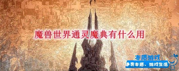 魔兽世界通灵魔典有什么用